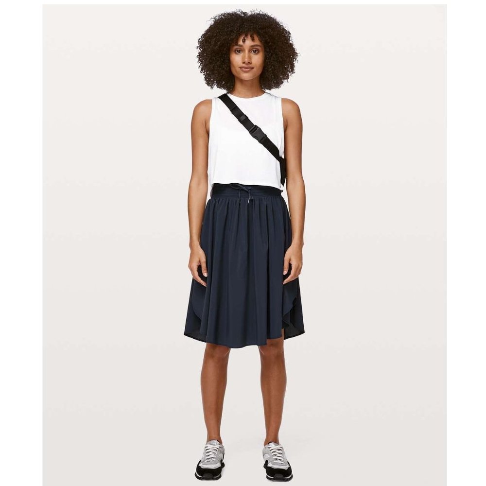 Lululemon The Everyday Skirt / Size 4 / True Navy Flowy Swift Ultra Light